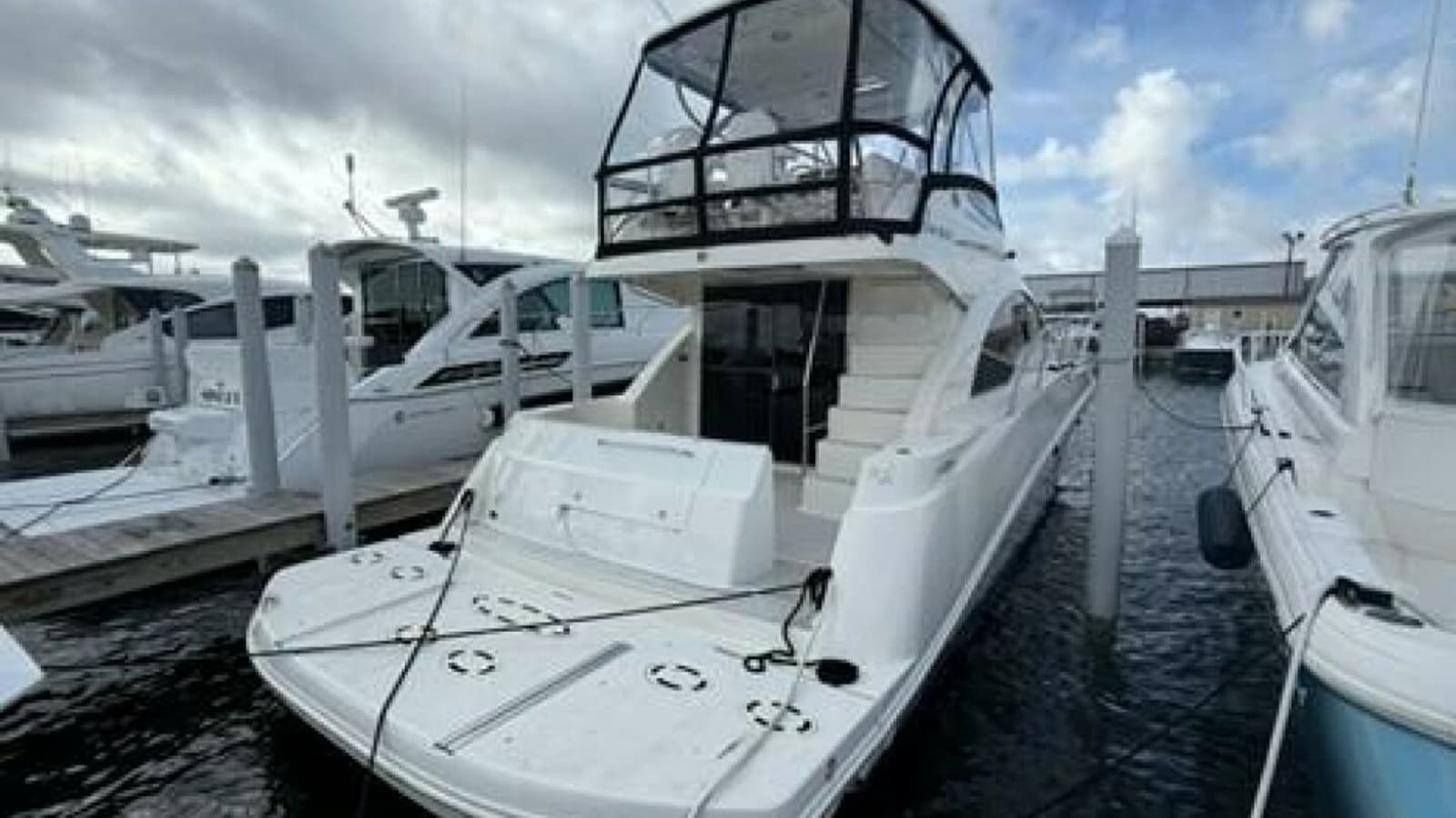 2008 Sea Ray 47 Sedan Bridge - Profile