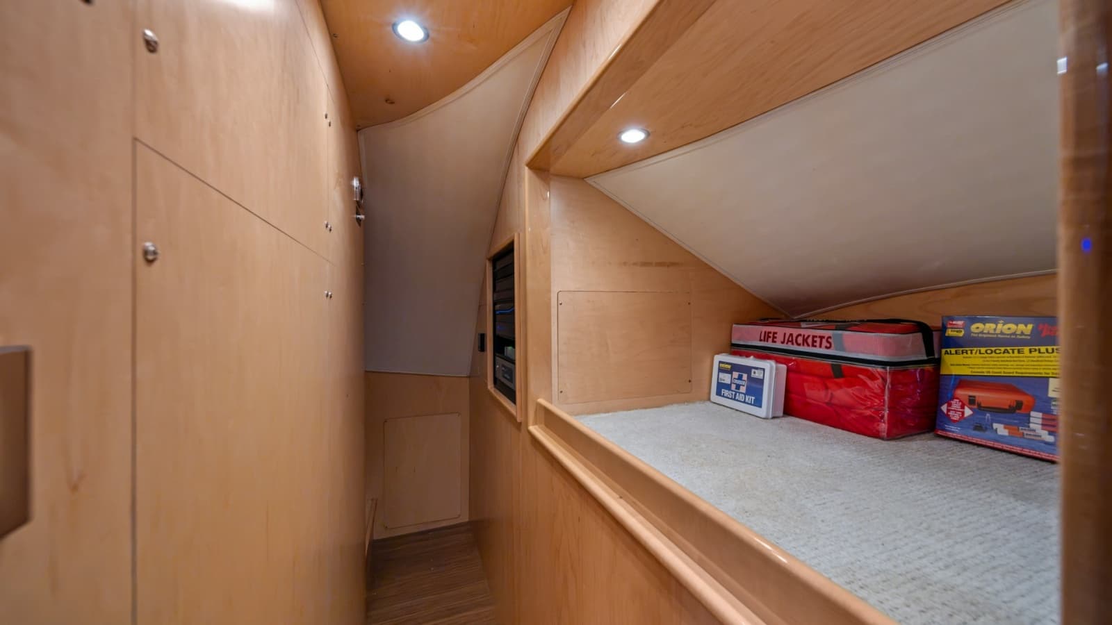 Lower Deck Storage Area