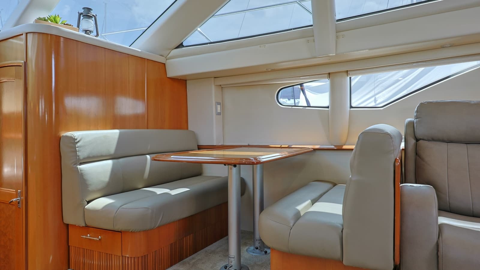 Salon Dinette Area with Skylight