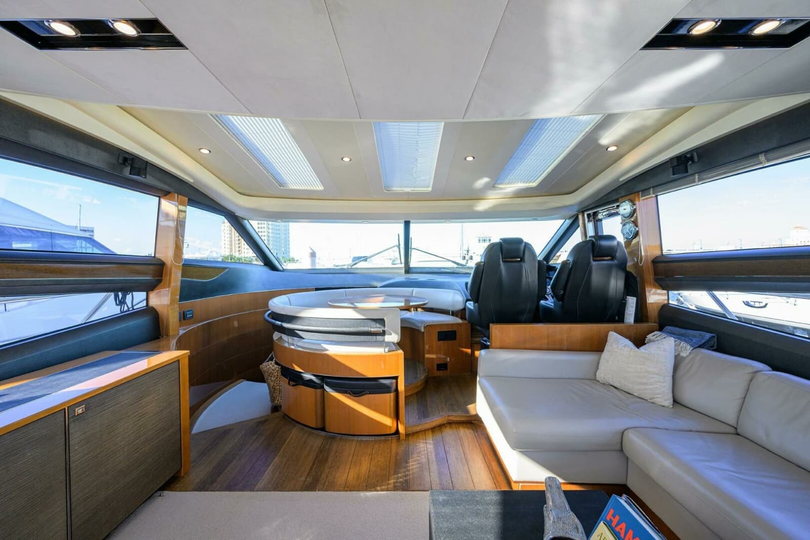 Princess 72 Policy Limits  - Interior Helm