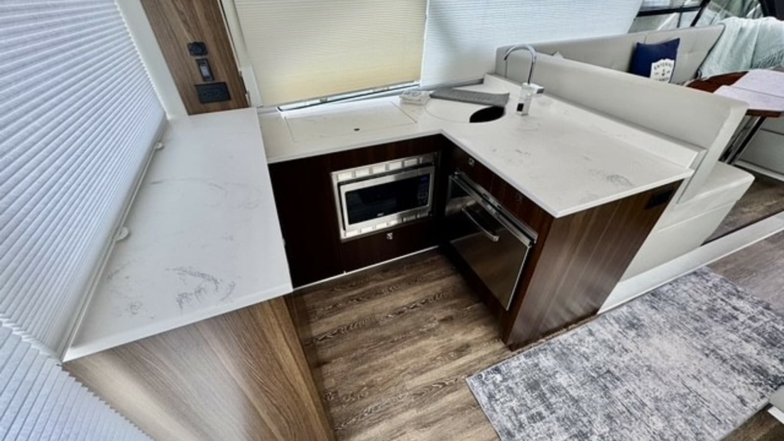 Galley with Modern Appliances