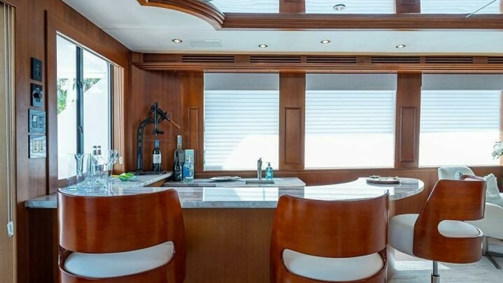Stylish Salon Bar Area