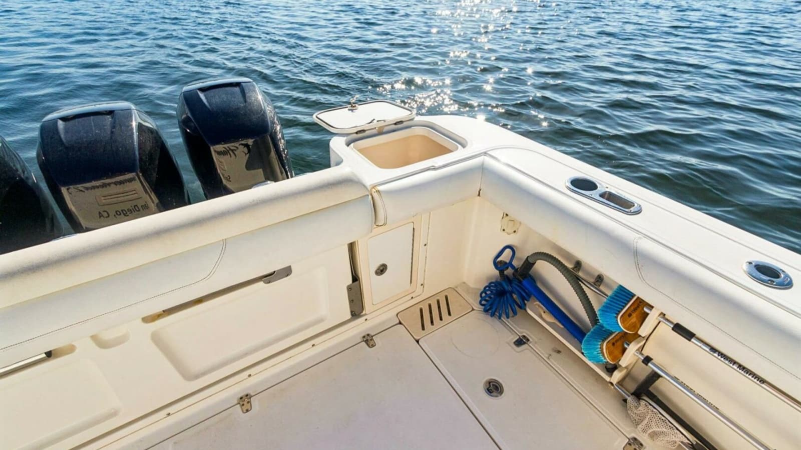 Aft Deck with Fishing Gear