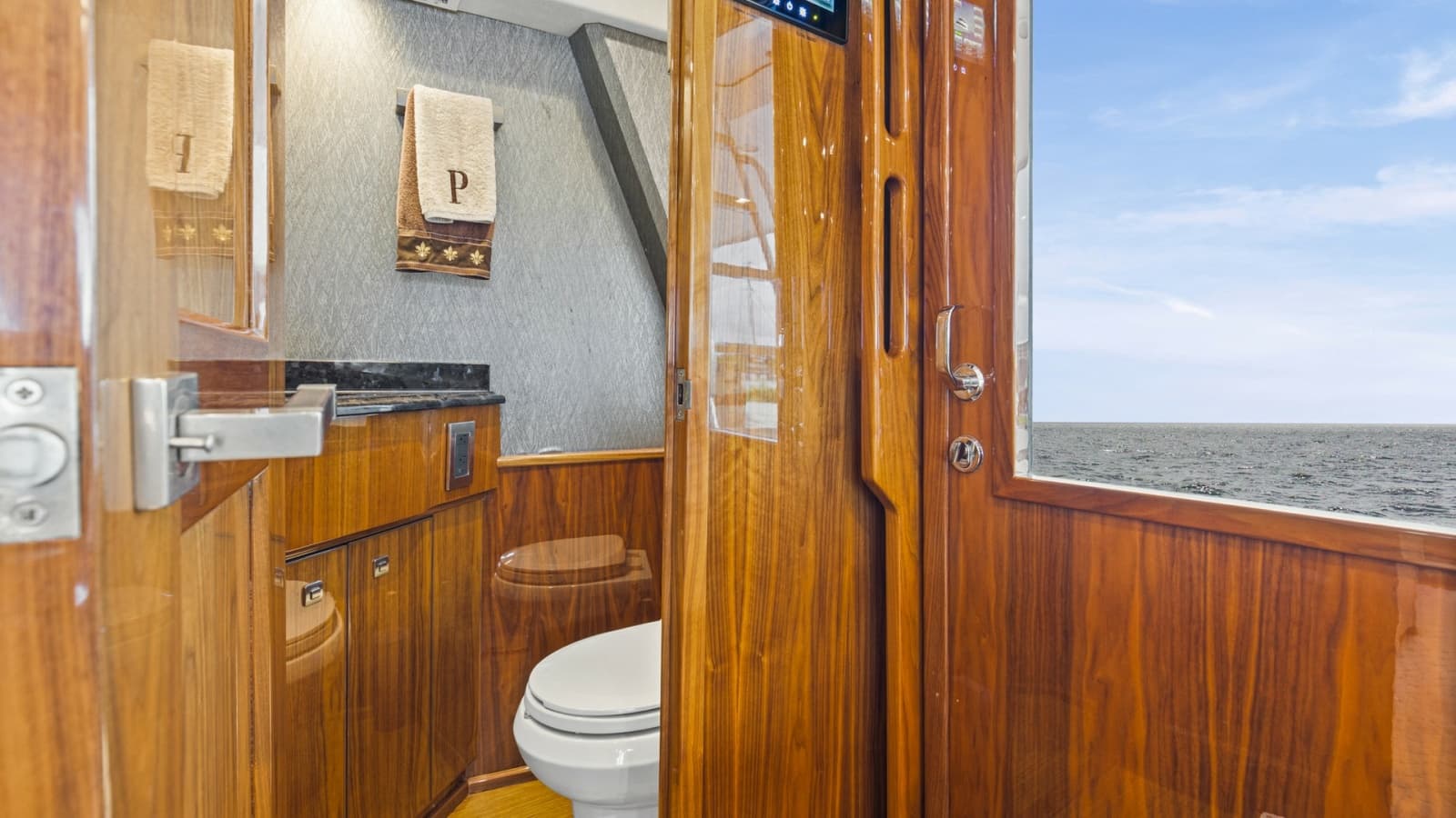 2017 72 Viking Enclosed Bridge Share-E Day Head
