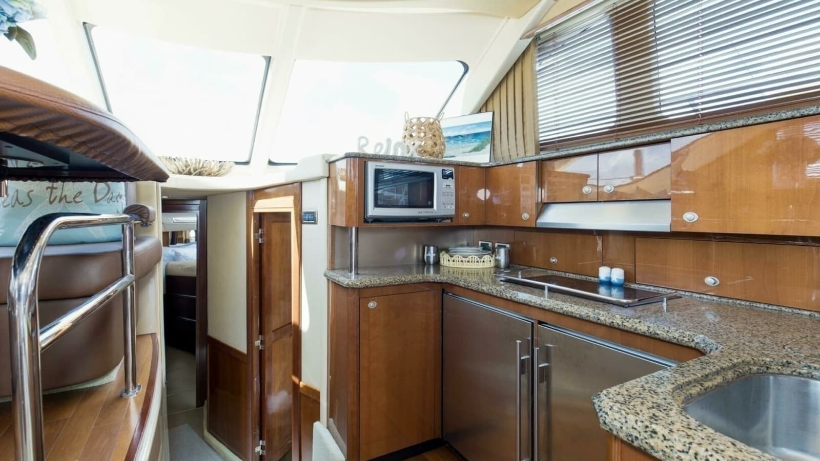 2007 52 Sea Ray Sedan Bridge Reel Destiny Galley