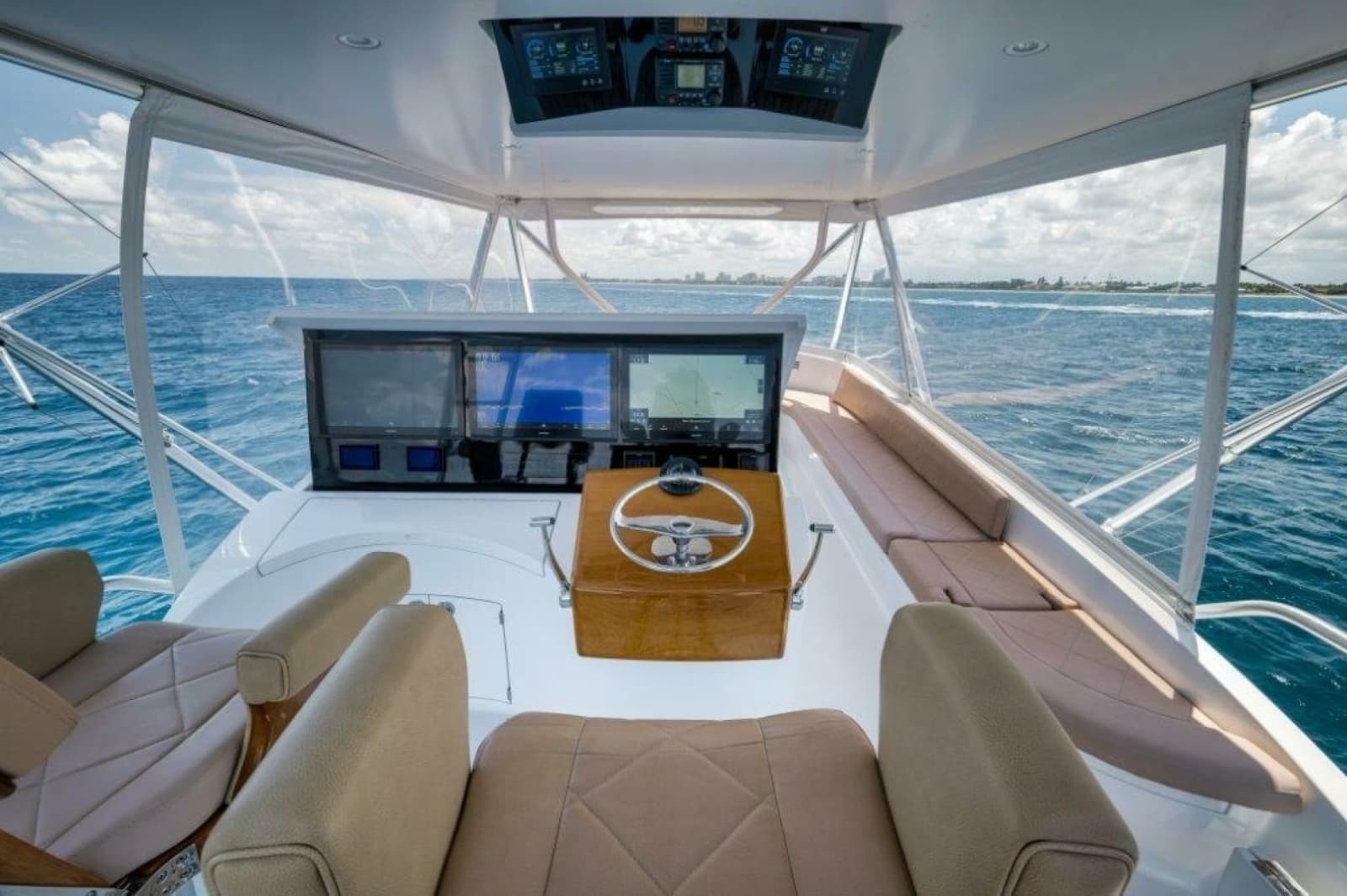 Sculley Custom Carolina 66 - Let It Ride - Flybridge Electronics