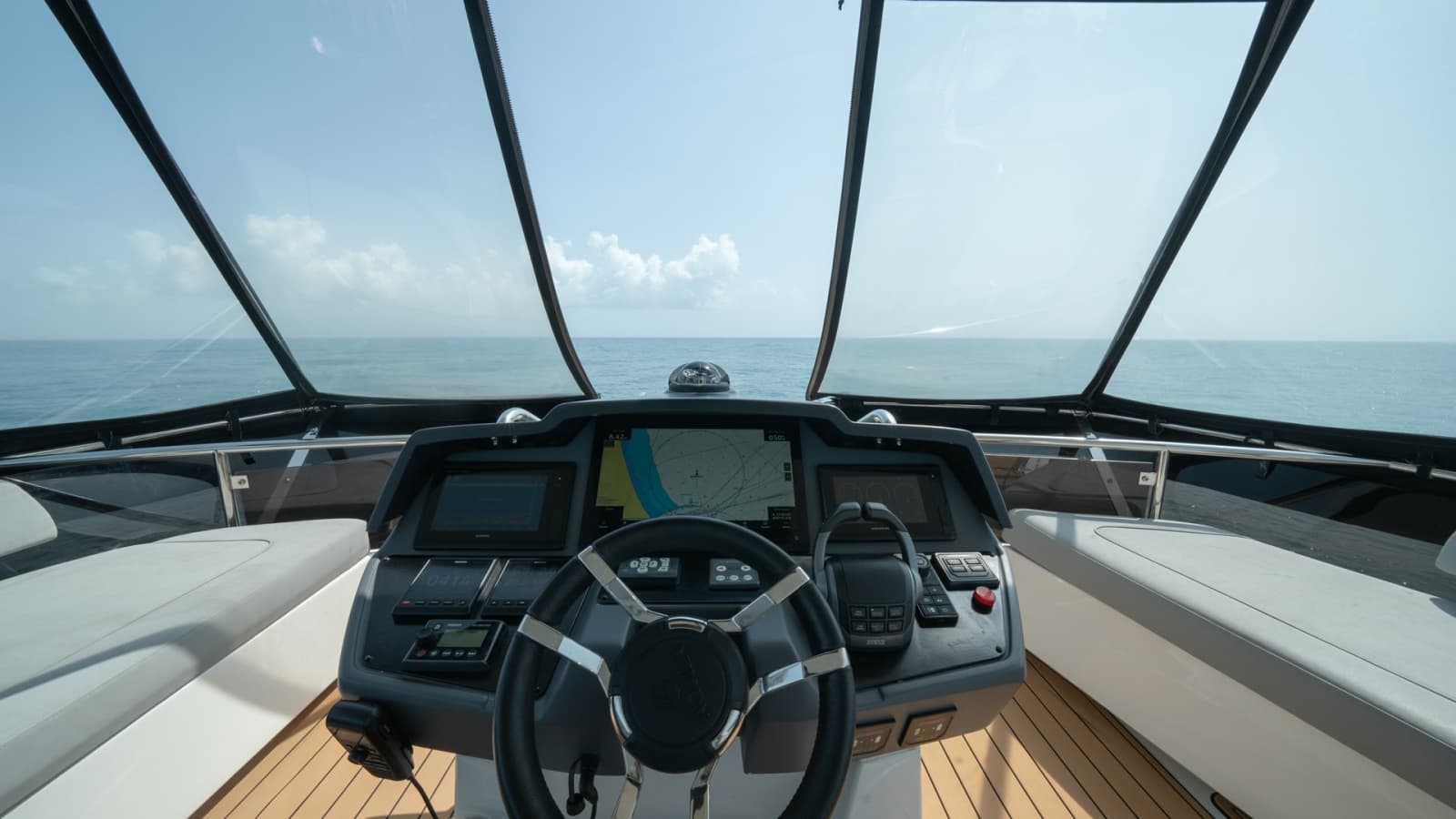 Flybridge Helm Station View