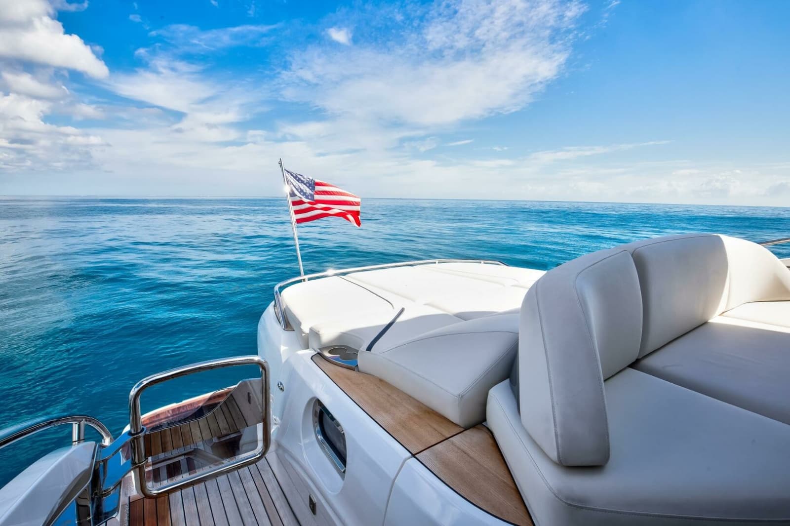 Princess V55 - Mermoo Too - Aft Deck