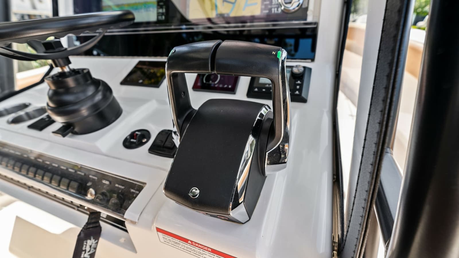 Helm Station with Throttle Controls