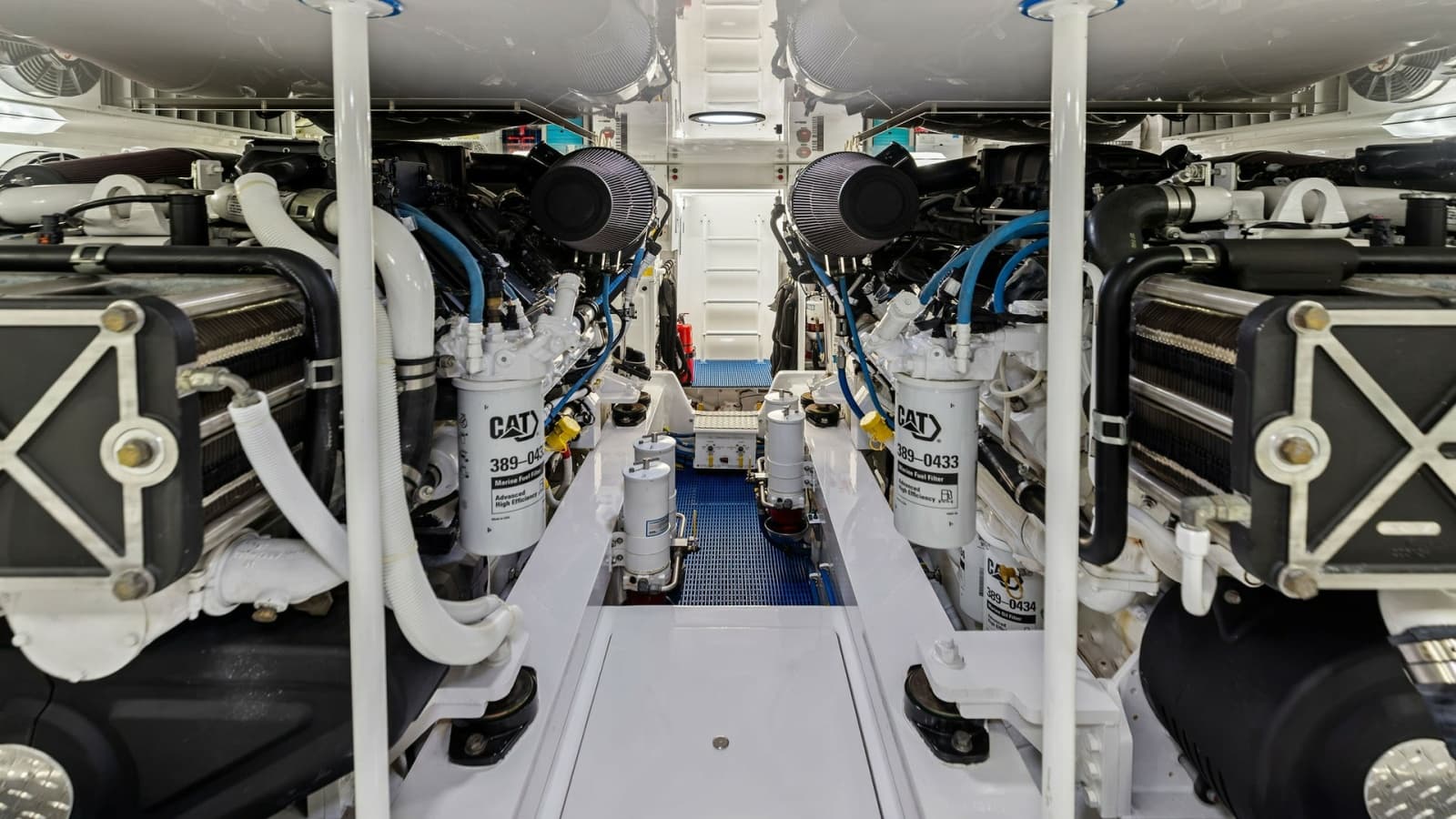 Engine Room with Twin Engines