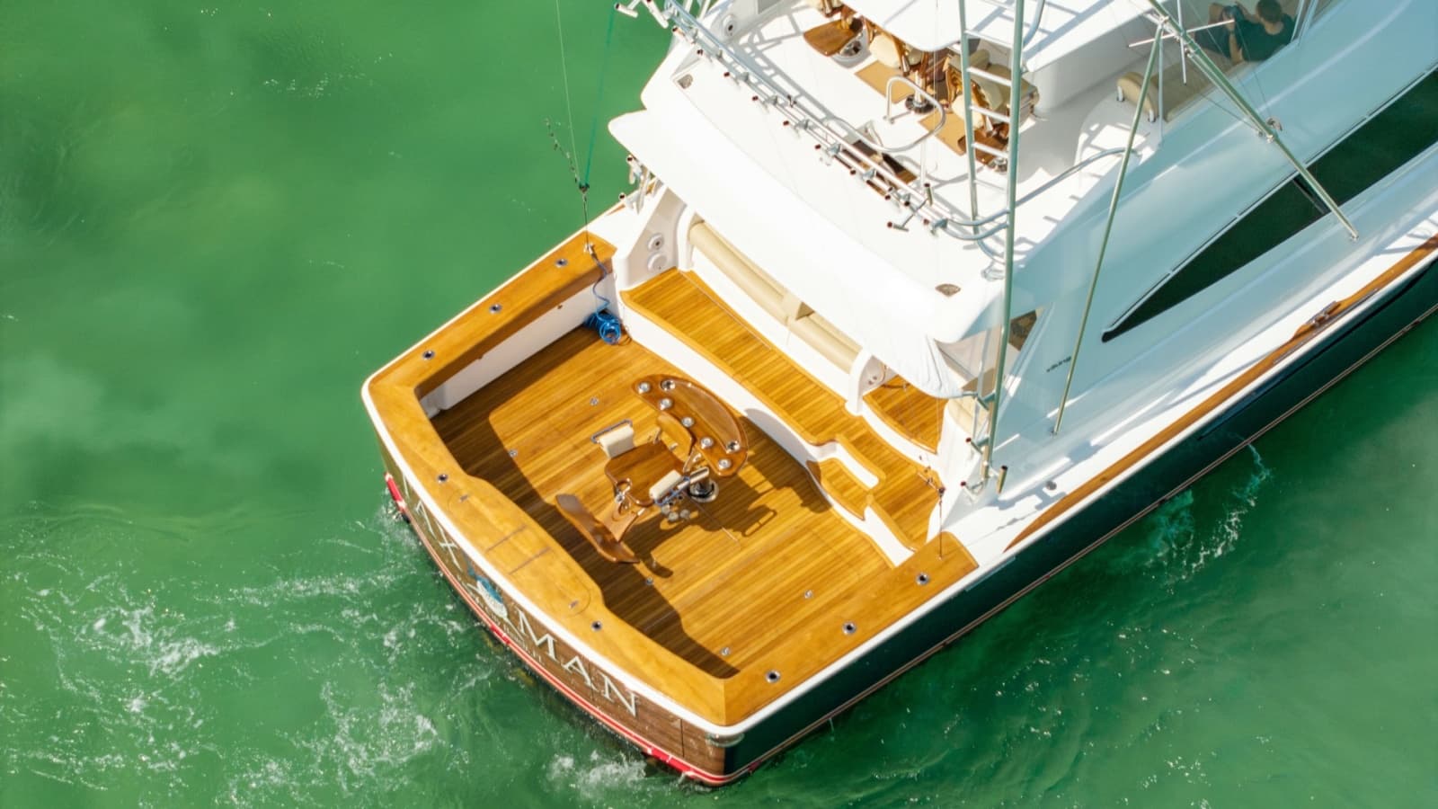 Aerial View of Aft Deck