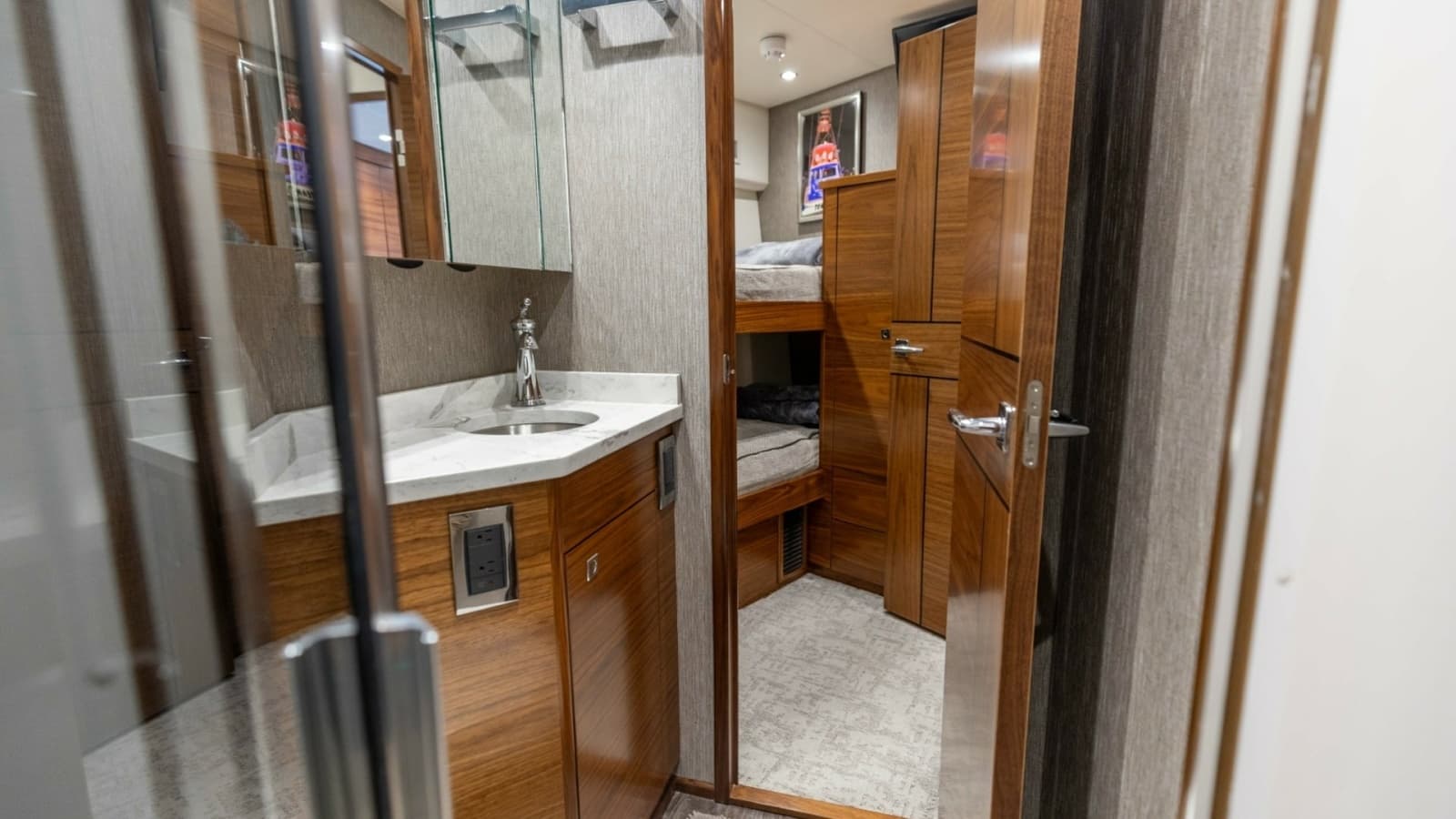 2023 Viking 72 Convertible- TEAM SUPREME- Port Head