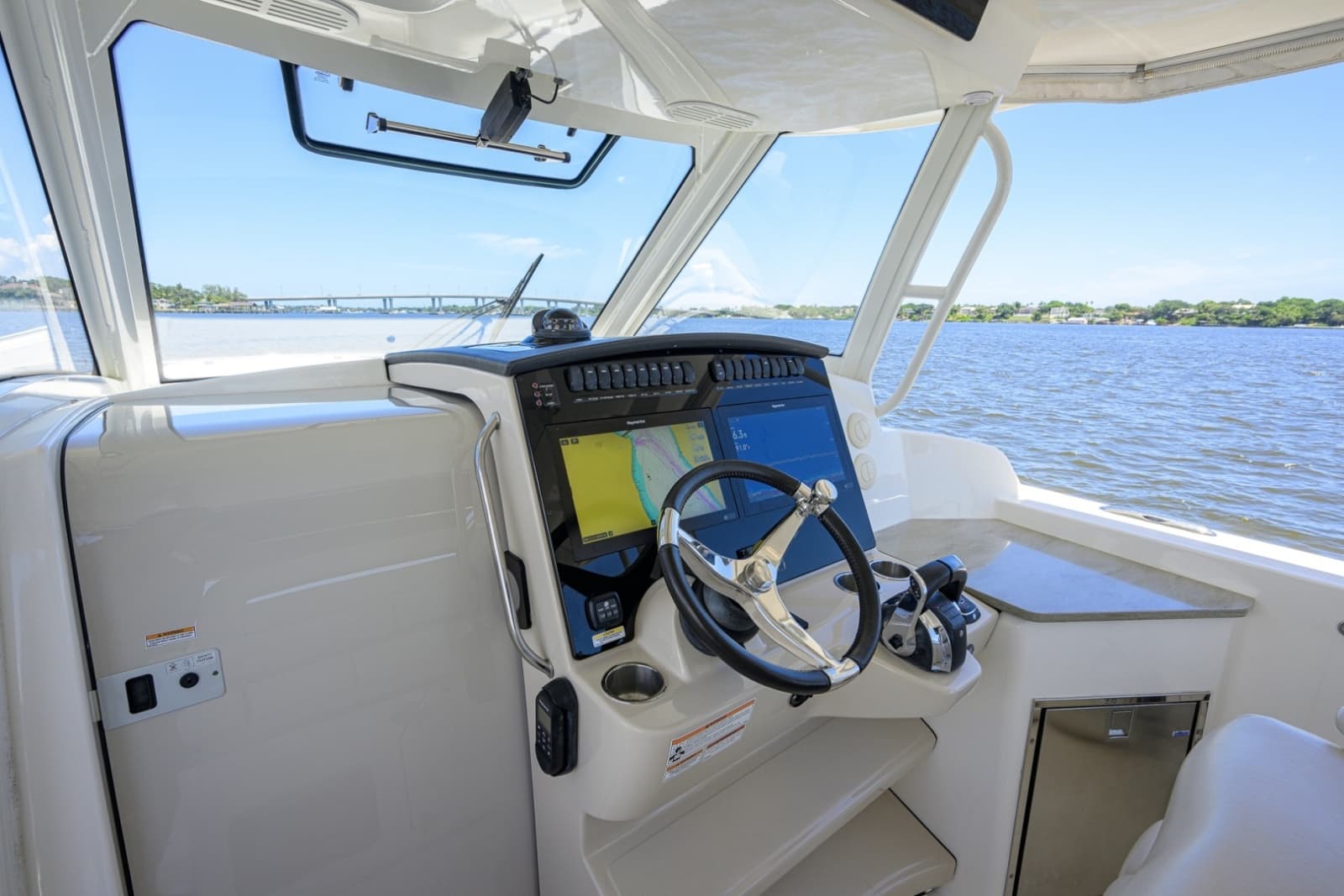 Boston Whaler 35 - DERRYN -  Helm & Cabin Entry