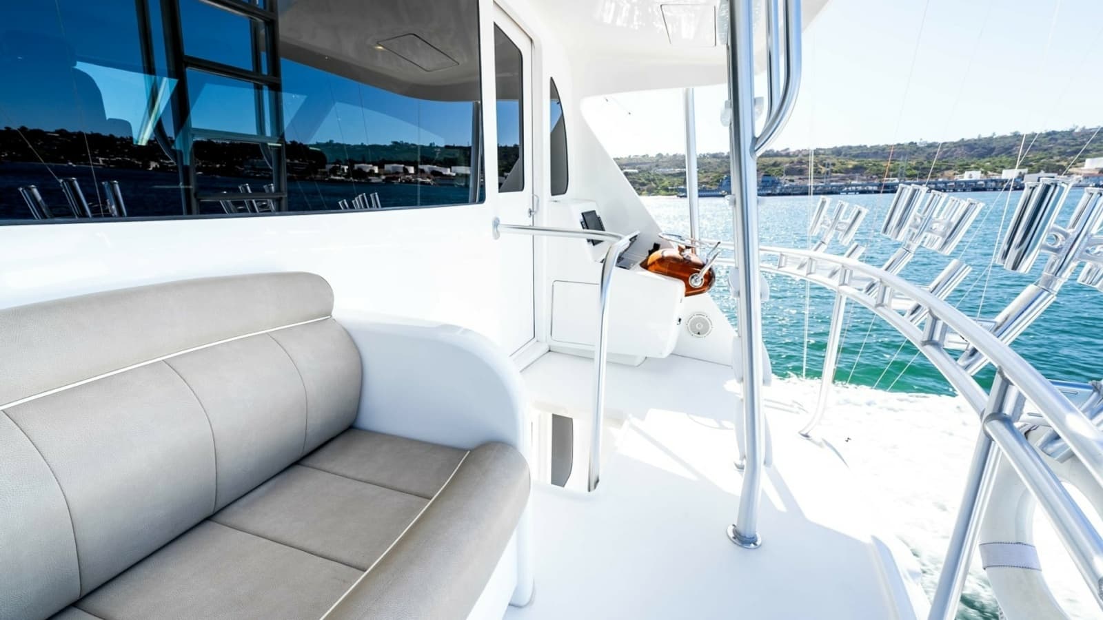 2018 Viking 72 Convertible "50 Caliber" - Flybridge Seating with Ocean View