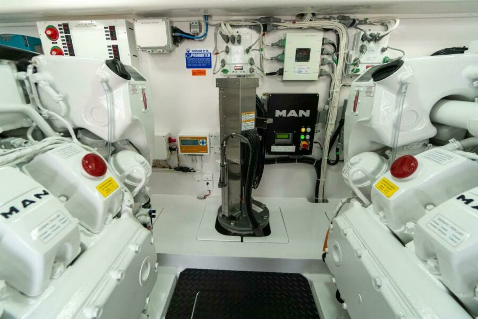 Viking 54 Sport Coupe - Engine Room