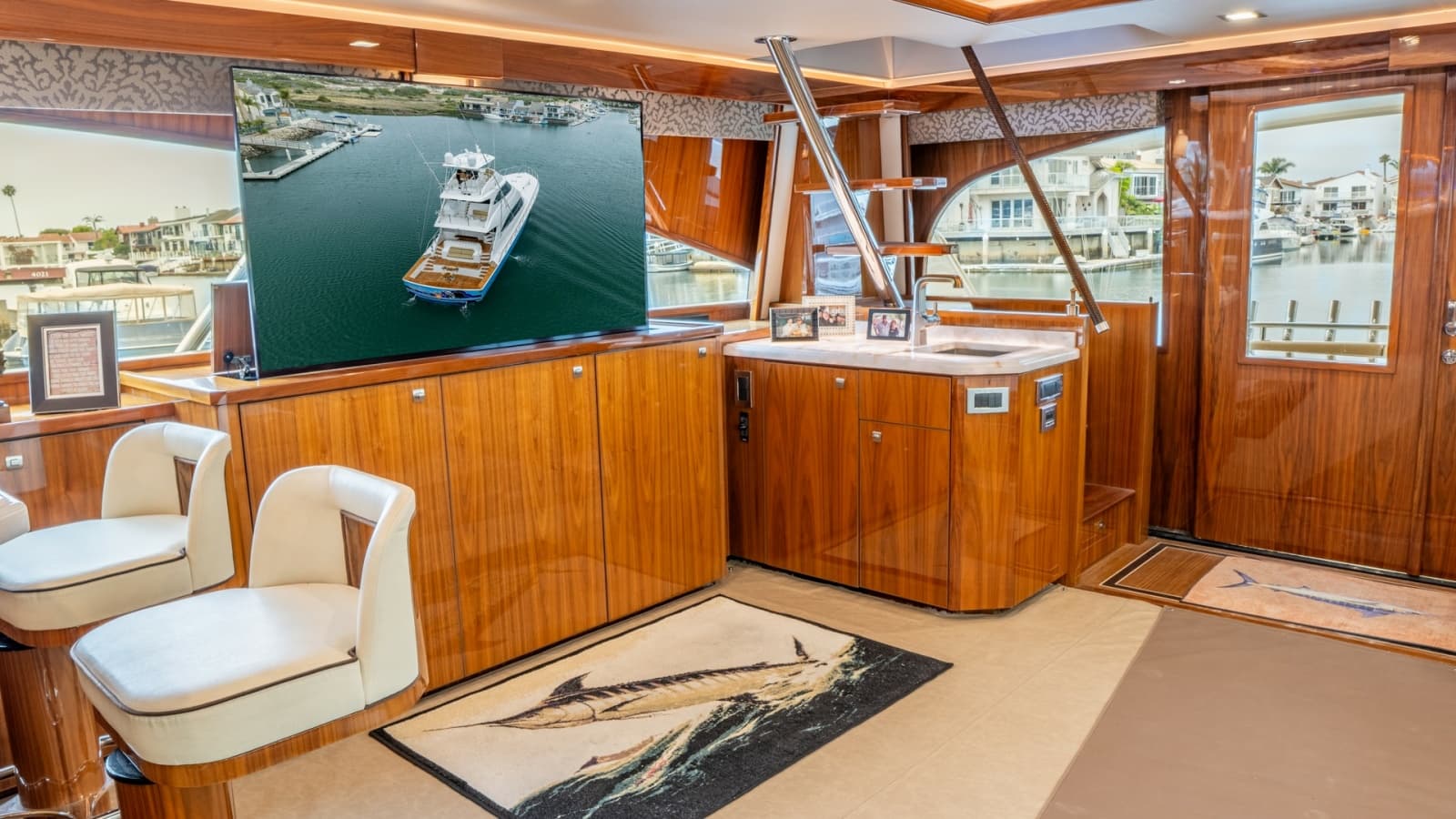 2020 Viking 92 Skybridge "After Midnight"
