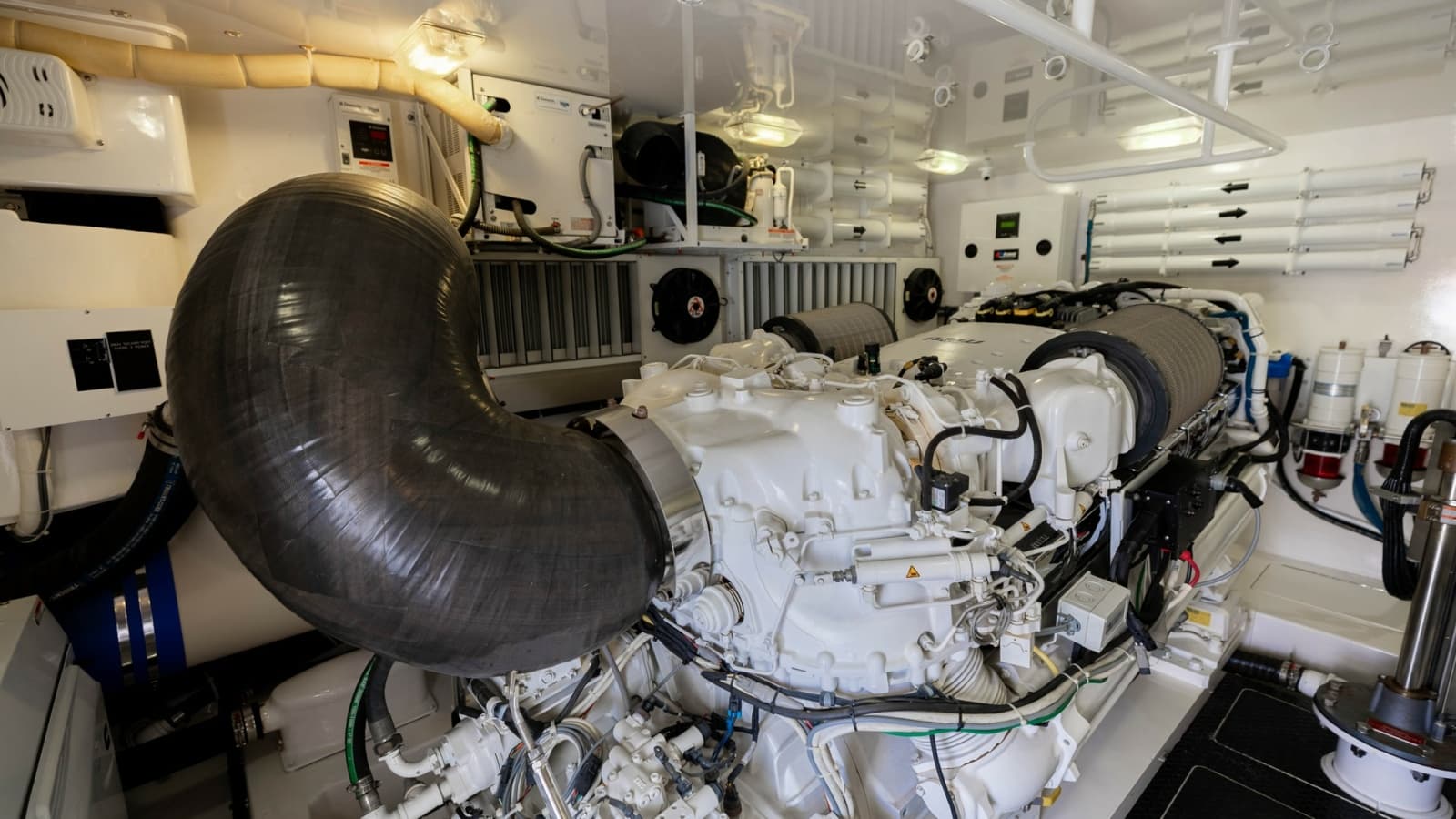 2015 Viking 76 Enclosed Bridge- CHULA- Engine Room
