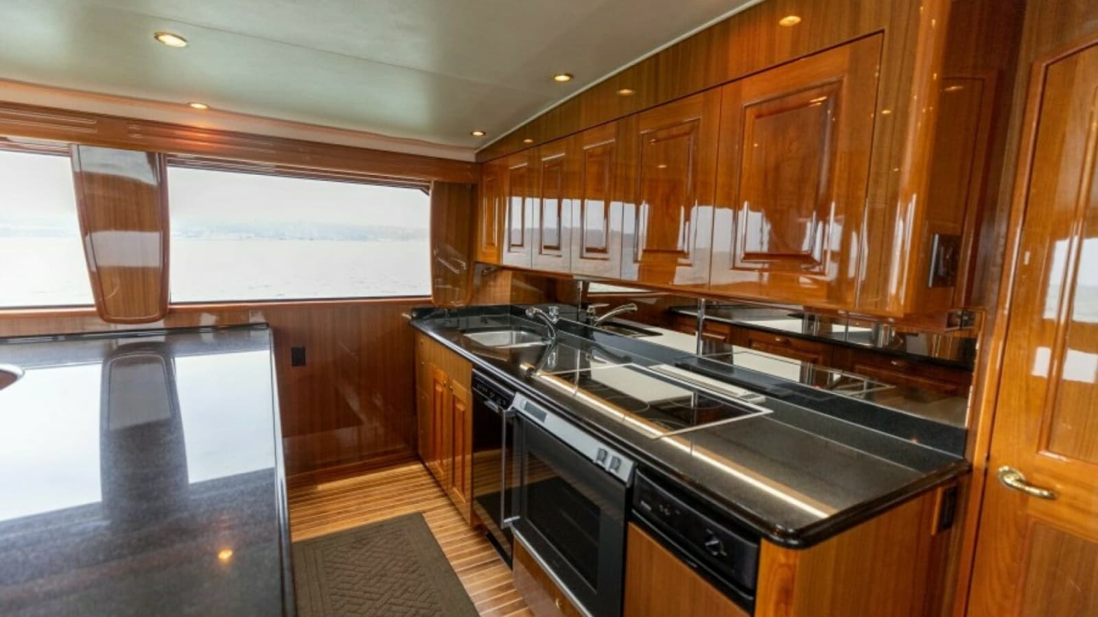 2006 Viking 74 Enclosed Bridge "KickBack" - Galley