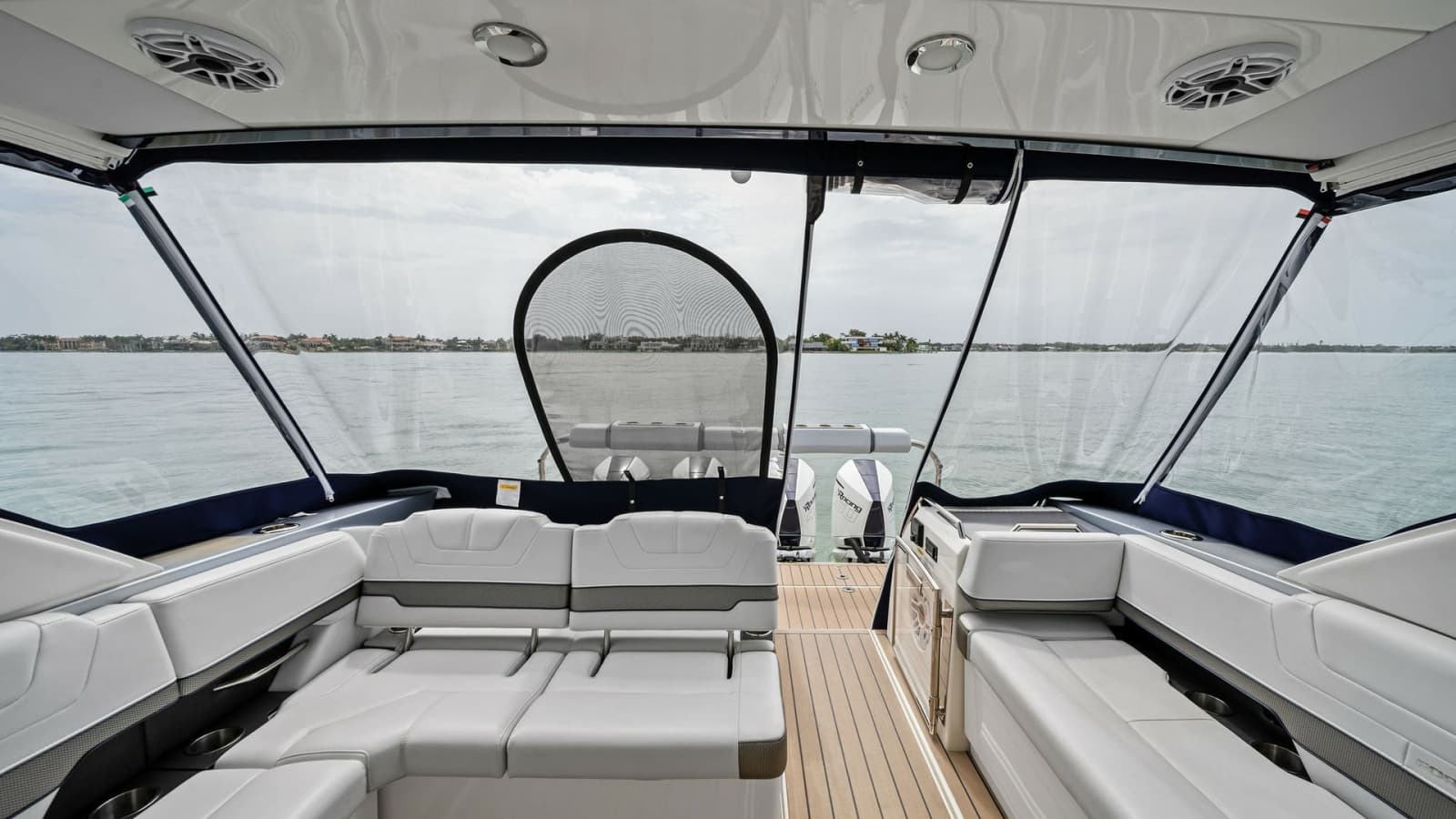 Spacious Aft Deck with Seating
