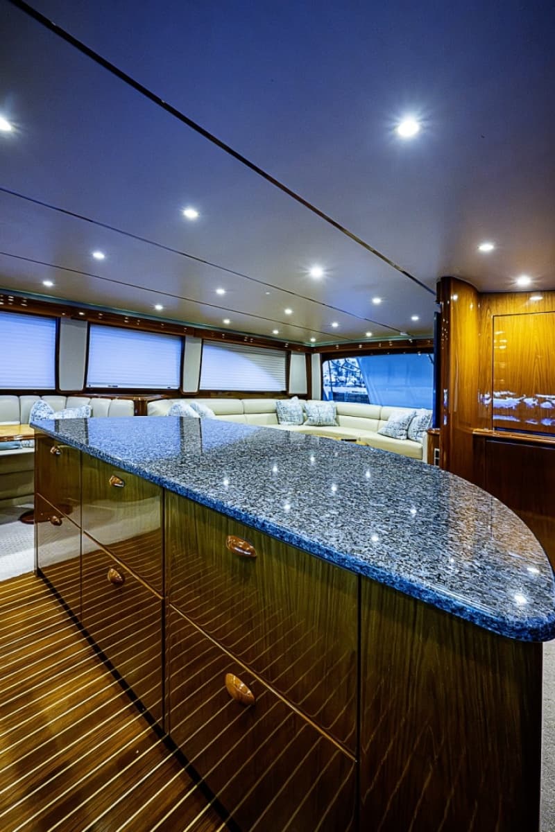 2011 Viking 76 Enclosed Bridge