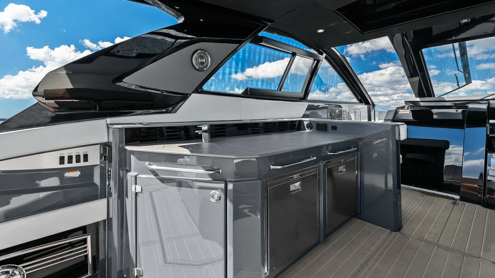 Cockpit Wet Bar with Storage