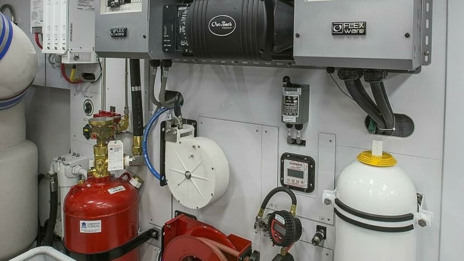 2019 Nordlund 115 Expedition Yachtfisher "Cazador" - Engine Room Equipment Panel