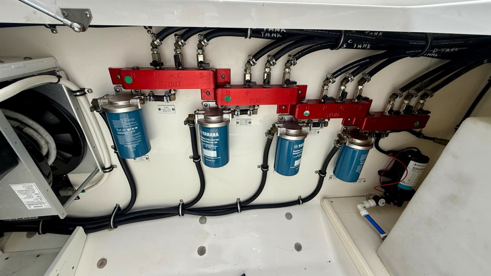 Engine Compartment Fuel Filtration System