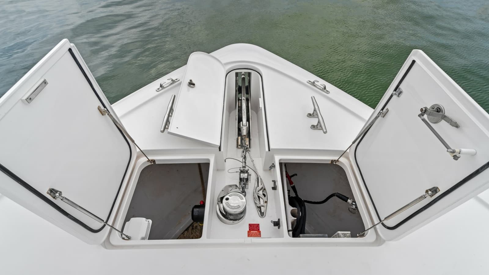 Bow Anchor Locker and Storage