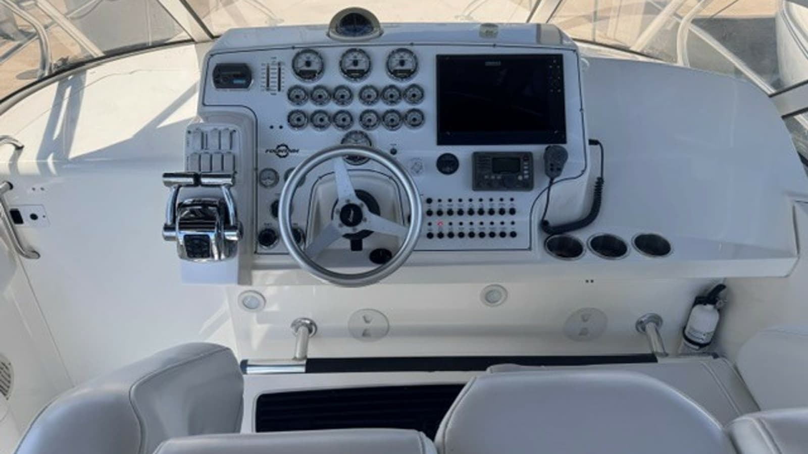 Helm Station with Electronics Console
