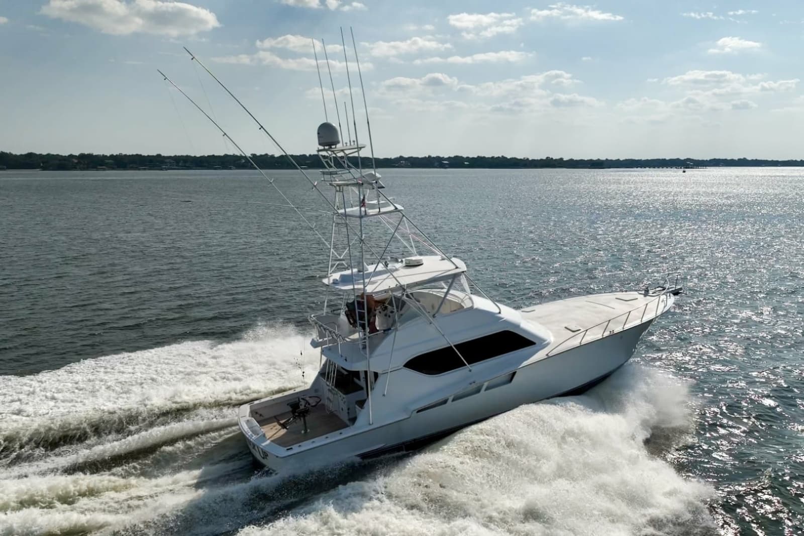 Hatteras 60 Reel Hook'Up - Exterior Profile