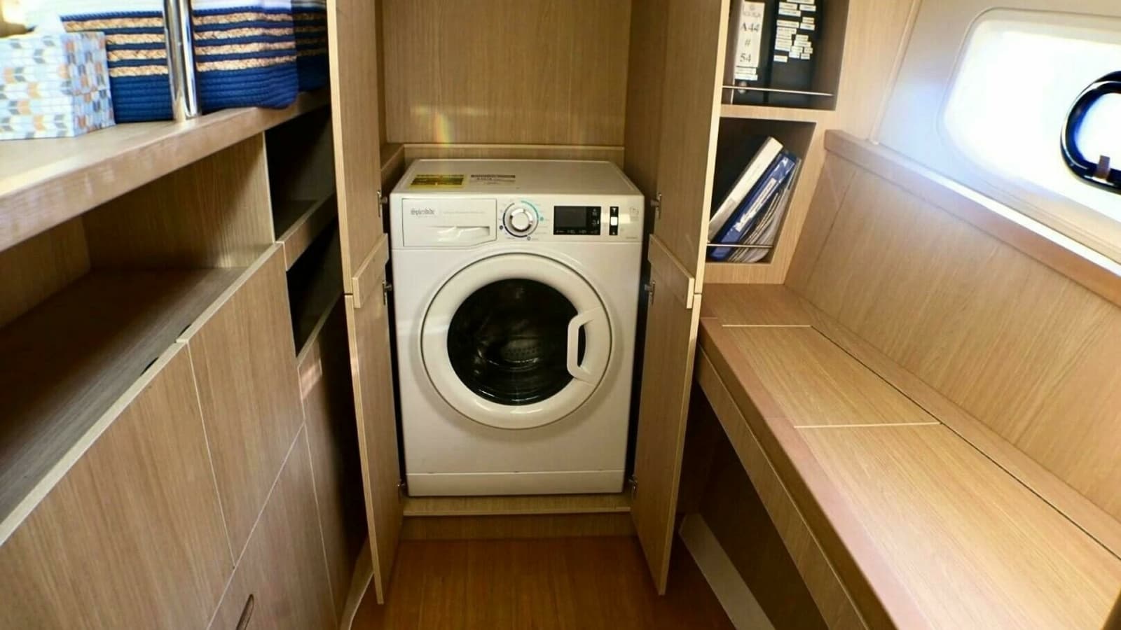 2018 Aquila 44 Catamaran- Master Stateroom/ laundry