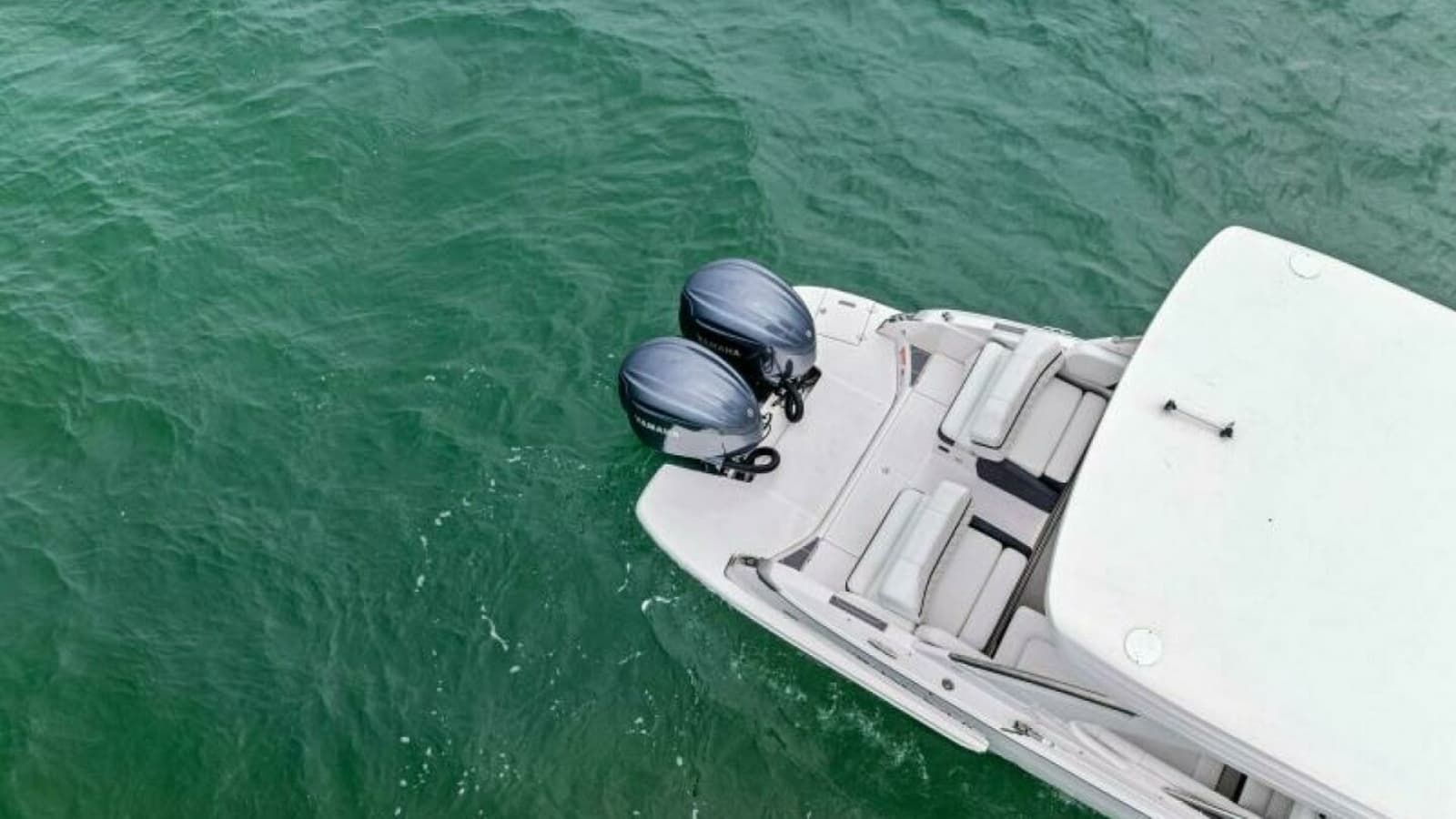 Aerial View of Aft Deck and Engines