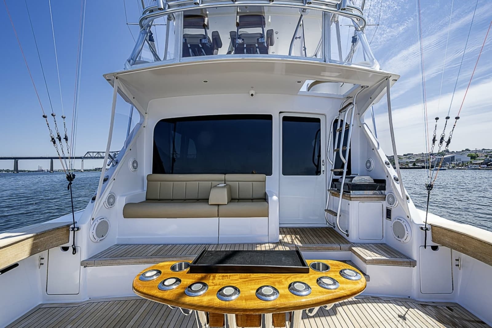 Viking 52 - Catchin Time - Cockpit