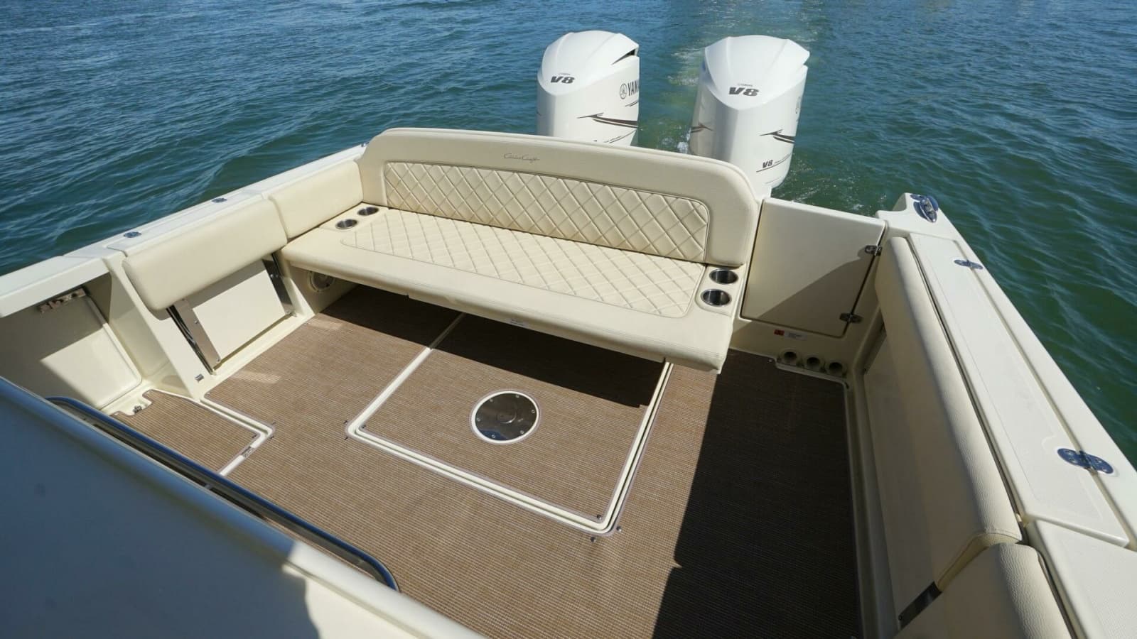 Chris-Craft 34- Catalina Grace- Cockpit