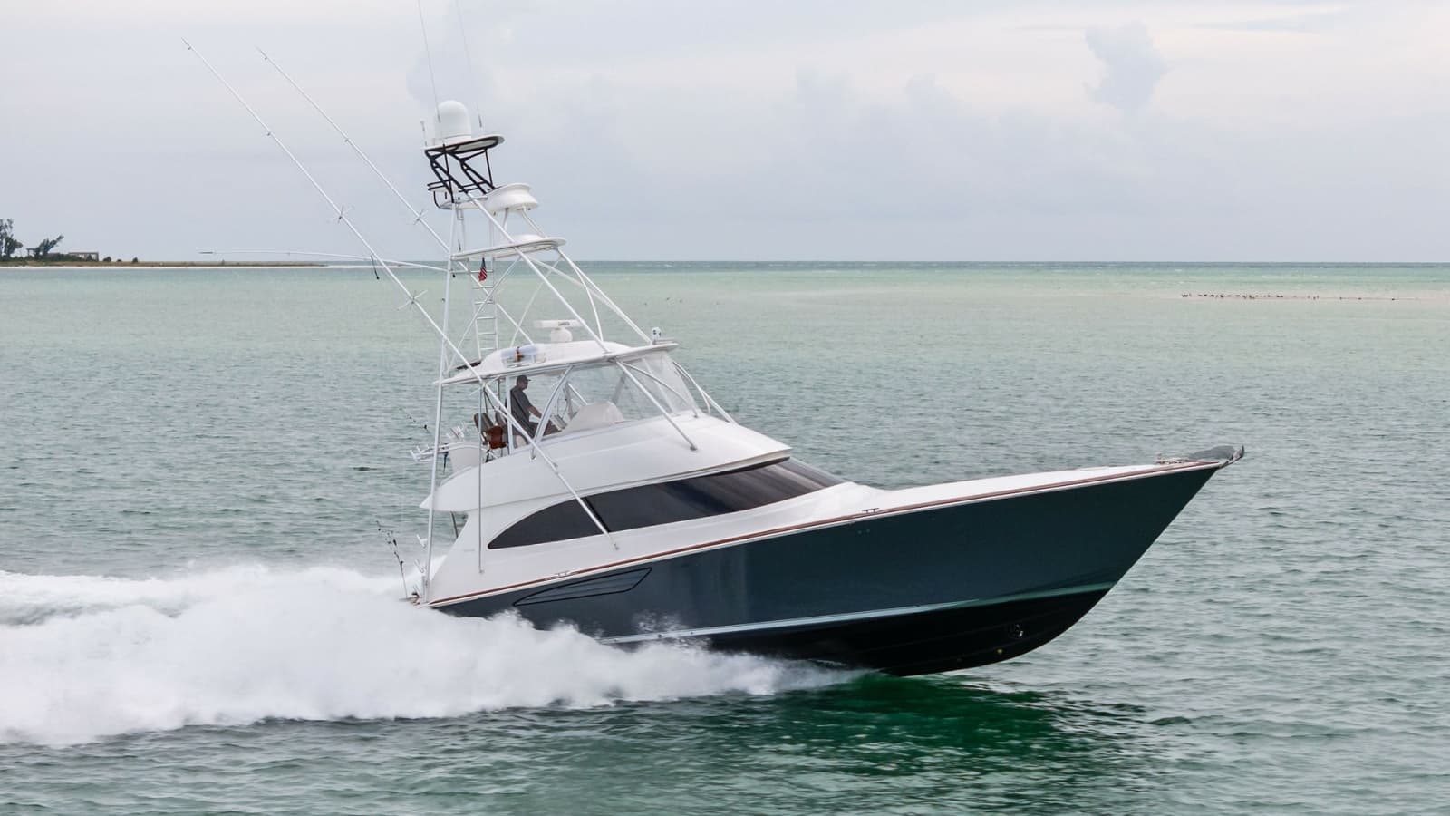 Viking 55 Convertible at Sea