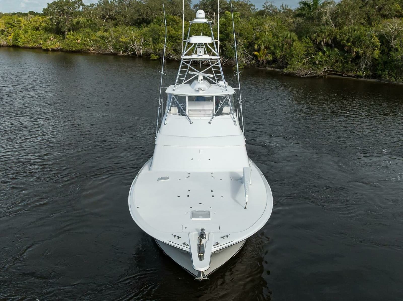 Hatteras 63 Reelin N Dealin - Exterior Profile