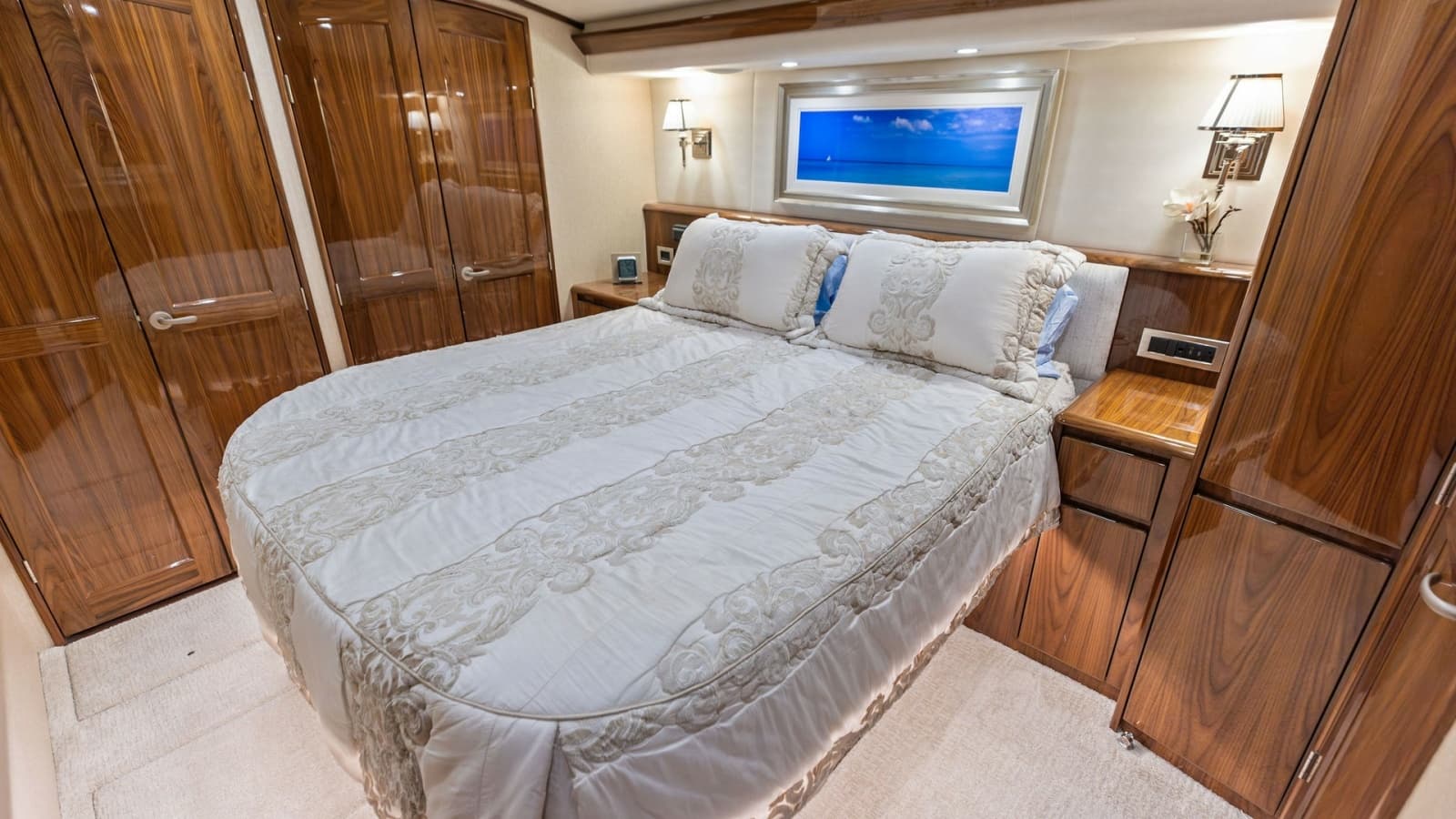 Luxurious Master Stateroom Interior
