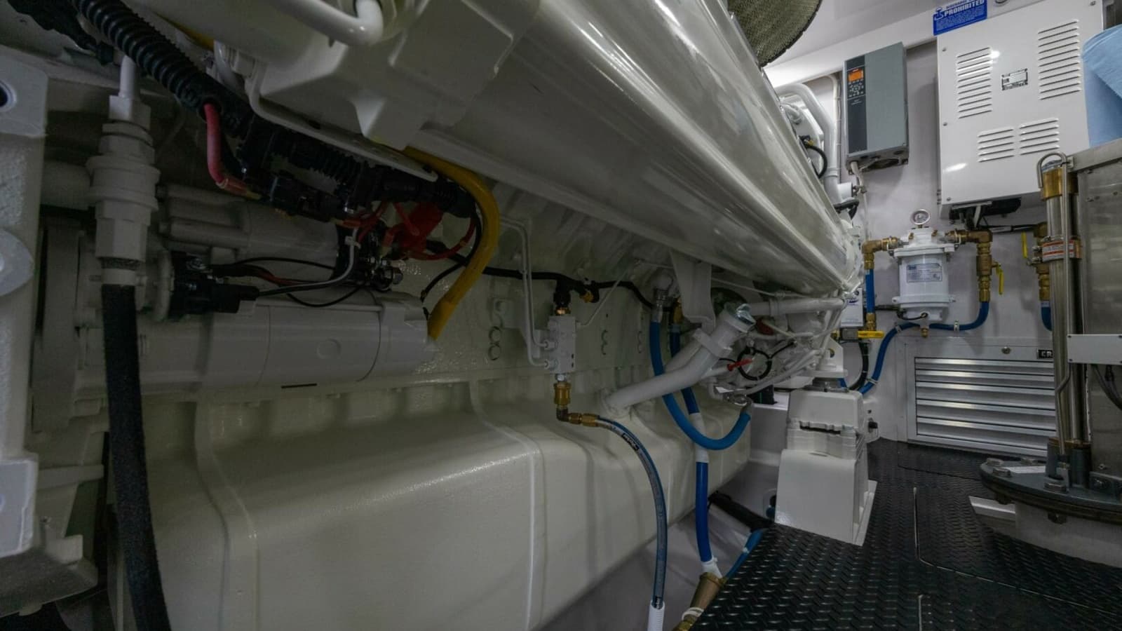 2025 82 Viking Convertible Boujie Engine Room (2)