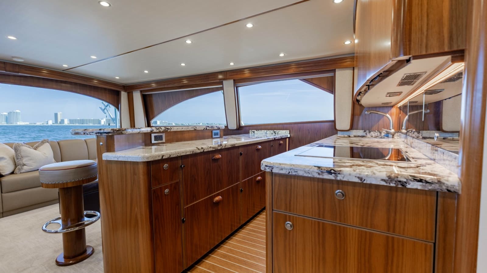Luxury Galley with Ocean Views