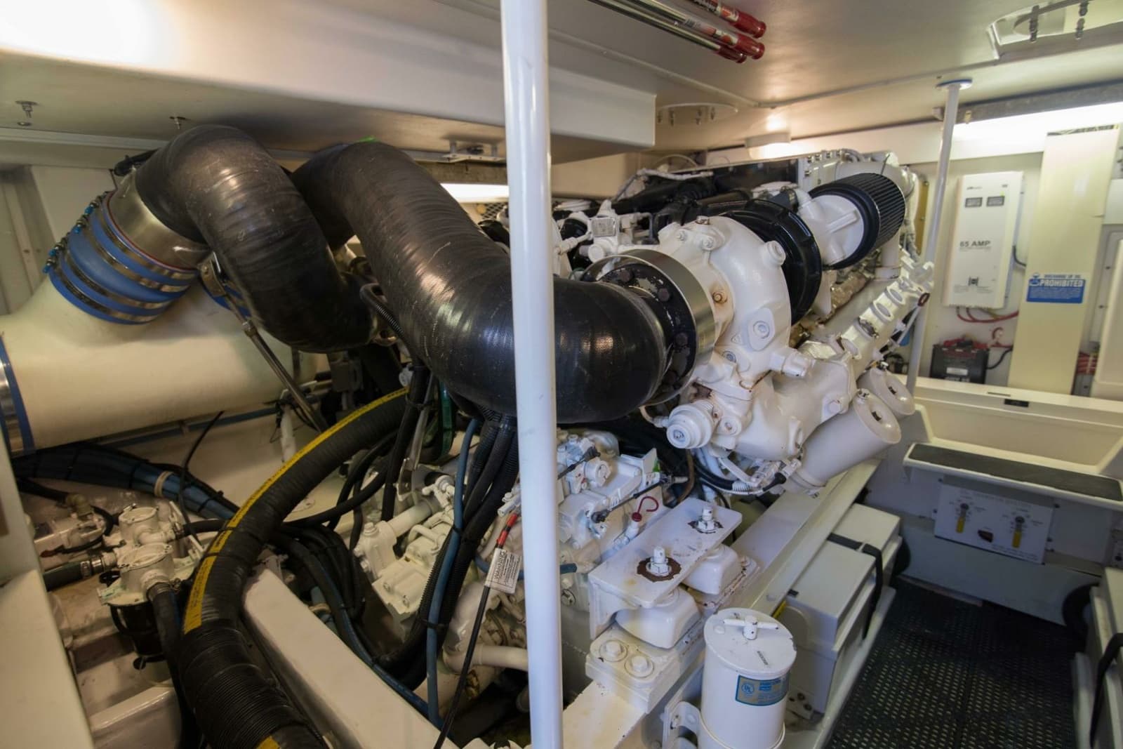 Viking 50 - Tiger Six - Engine Room