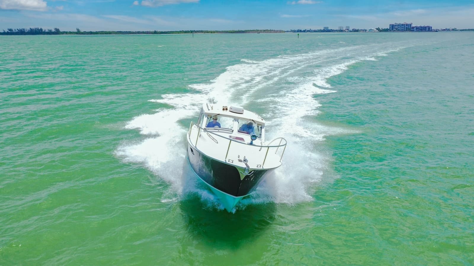 Dynamic Bow View on Open Water