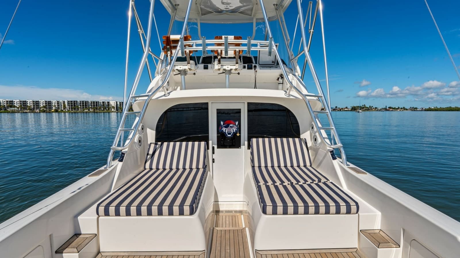 Aft Deck with Sun Loungers