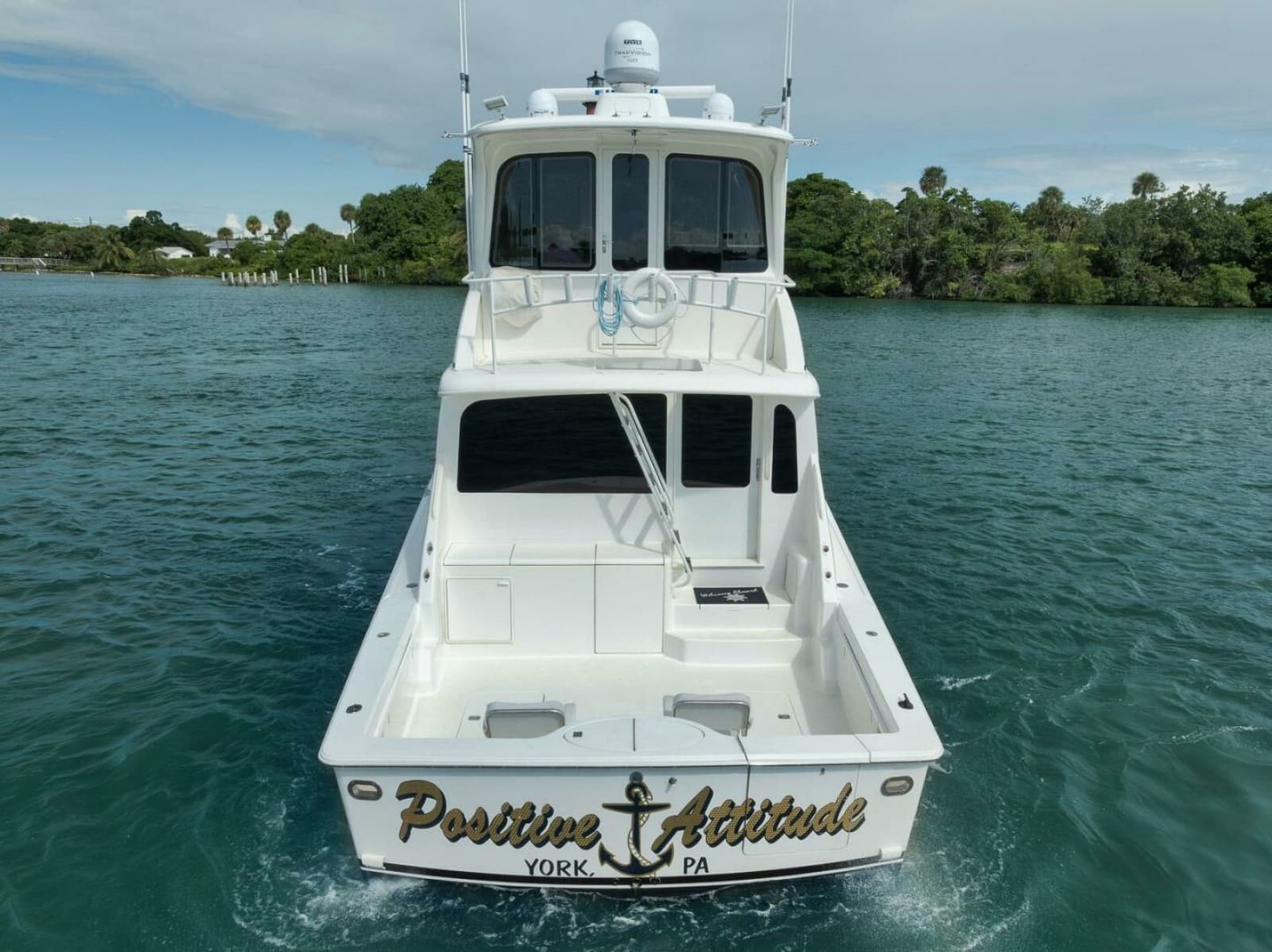 Ocean 57 Positive Attitude - Exterior Profile