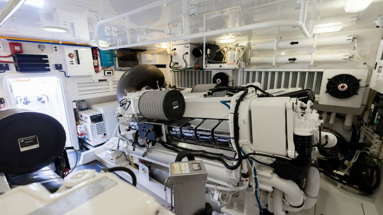 2015 Viking 76 Enclosed Bridge- CHULA- Engine Room