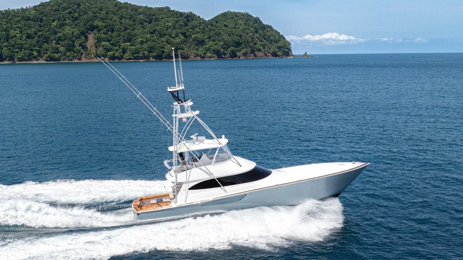 Viking 64 Convertible at Sea