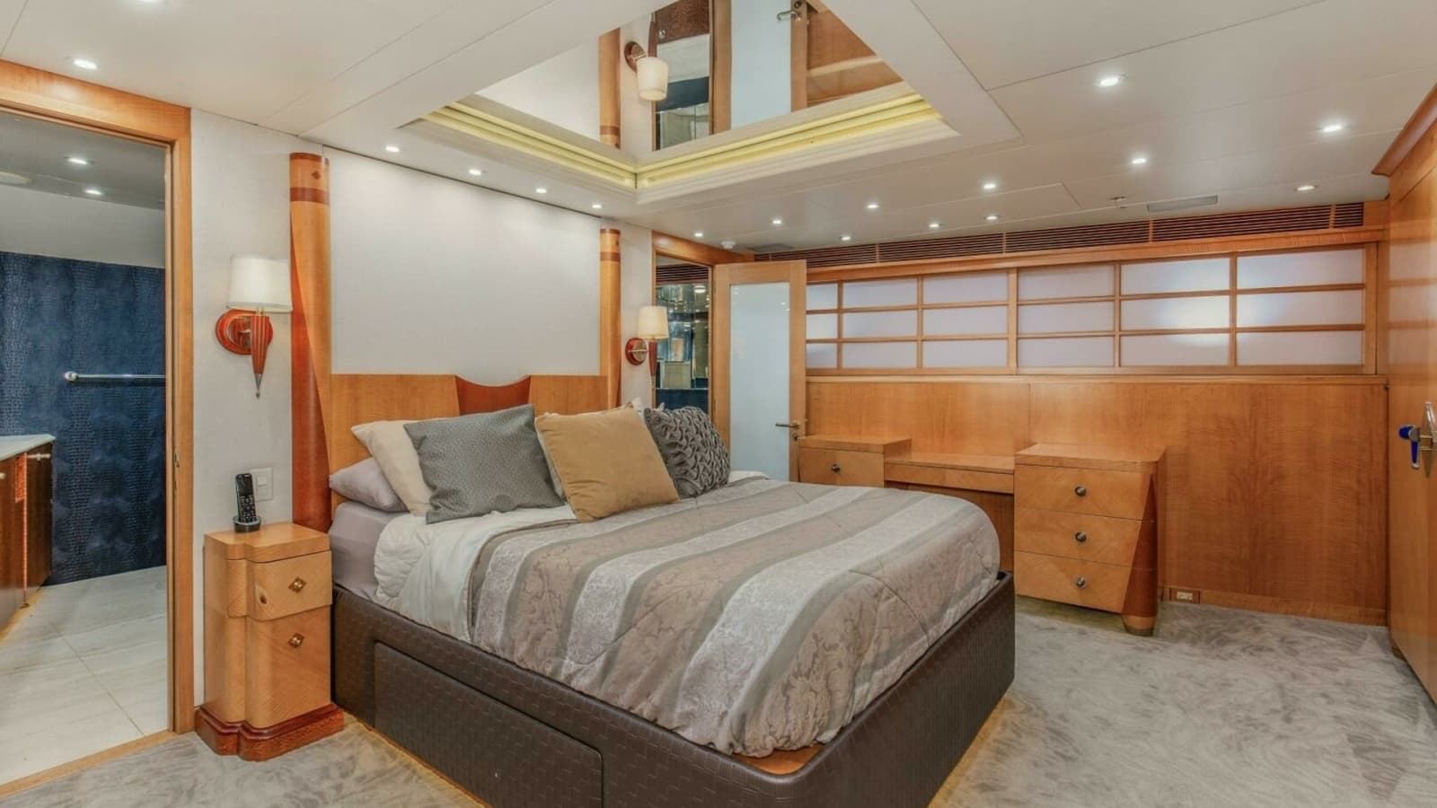 1989 116' Feadship "Boss" Master Stateroom
