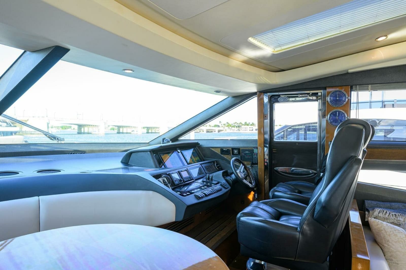 Princess 72 Policy Limits  - Interior Helm