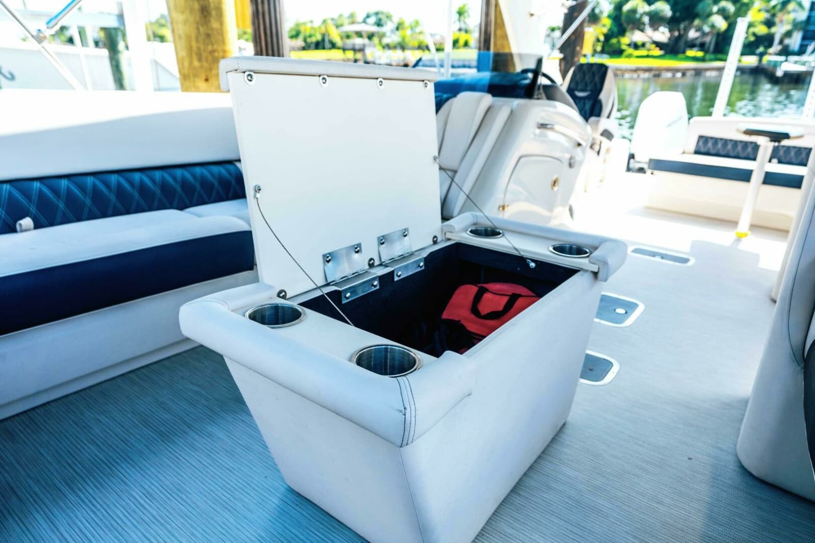 Deck Storage Compartment