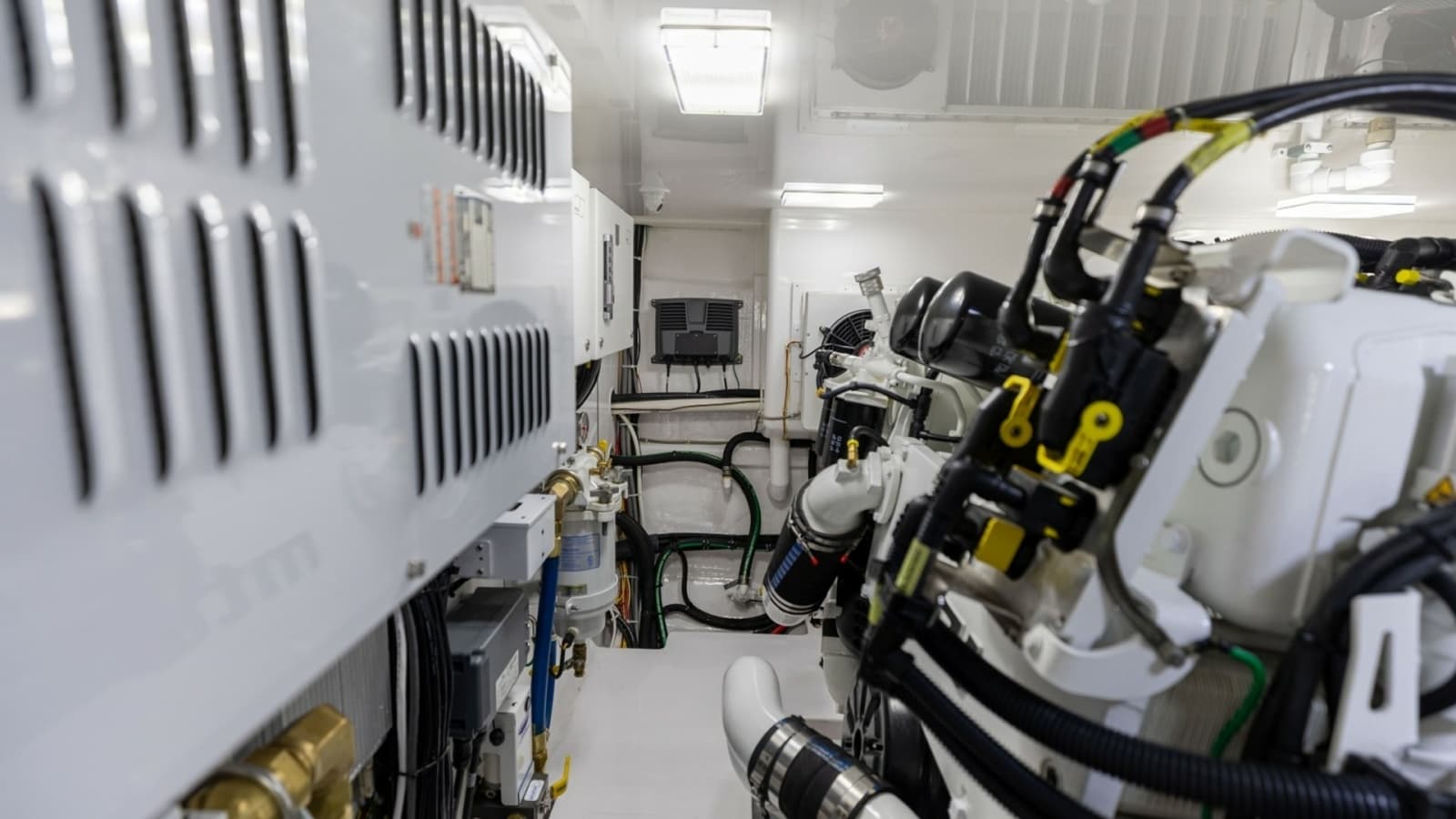 2023 Viking 72 Convertible- TEAM SUPREME- Engine Room