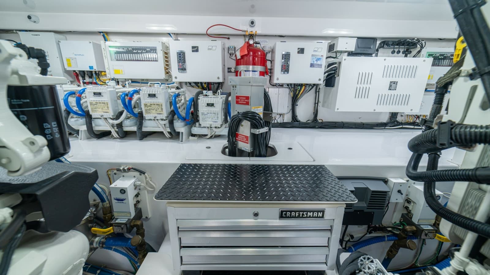 Engine Room with Electrical Systems